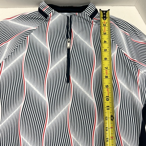 NWOT Tail White Label Women’s 1/4 Zip Short Sleeve Athletic Shirt Size Small - Picture 5 of 6